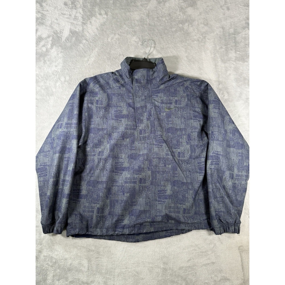 Nike Golf Pullover Mens Small Long Sleeve Windbreaker Vented Polyester